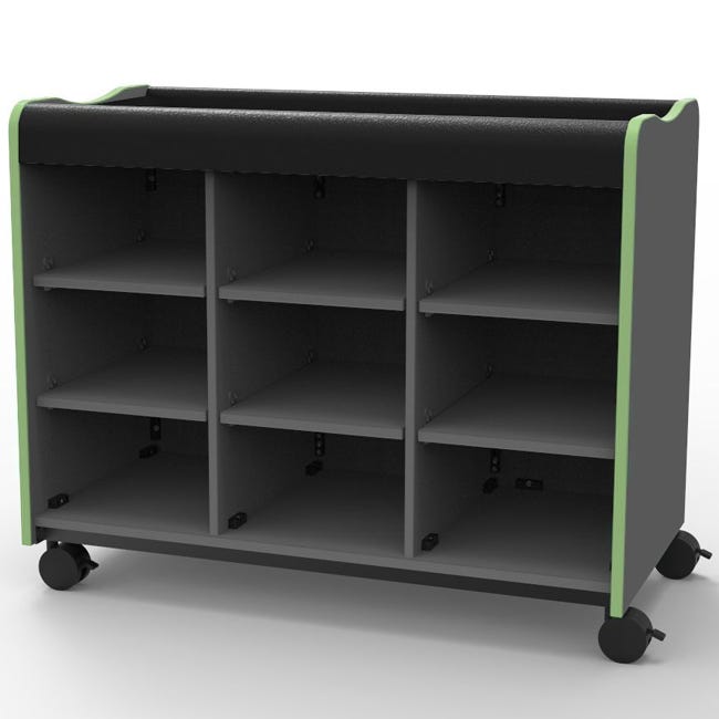 Marco Horizon Series Mobile Cubbie Storage Cabinet (39 - 11007 - X) - SchoolOutlet
