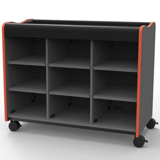 Marco Horizon Series Mobile Cubbie Storage Cabinet (39 - 11007 - X) - SchoolOutlet