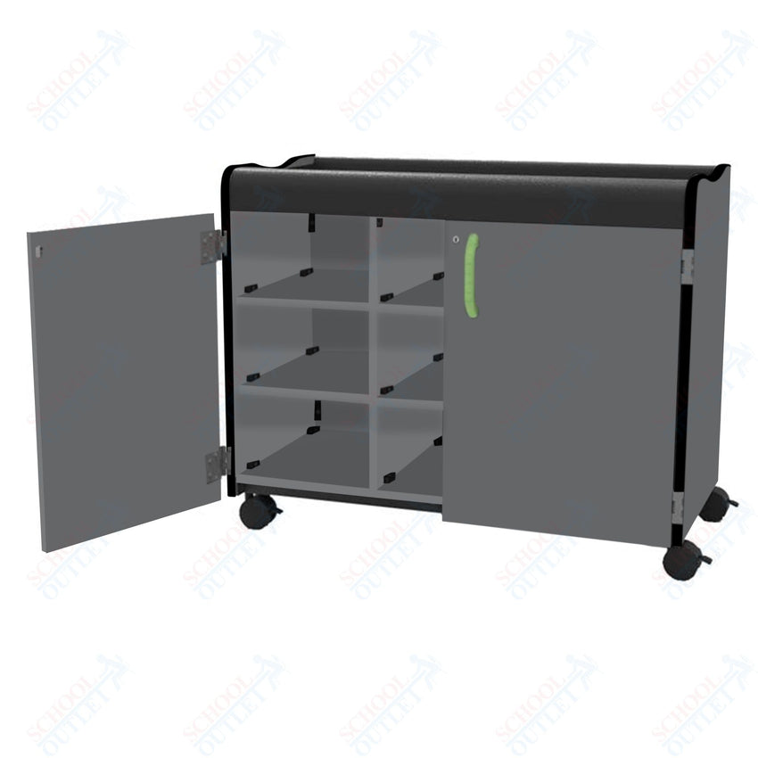 Marco Horizon Series Mobile Cubbie Storage Cabinet (39 - 11007 - X) - SchoolOutlet