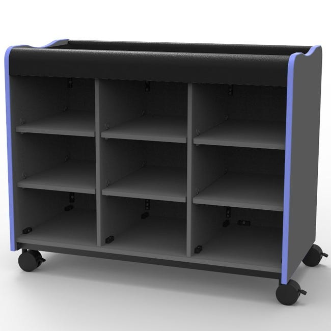 Marco Horizon Series Mobile Cubbie Storage Cabinet (39 - 11007 - X) - SchoolOutlet