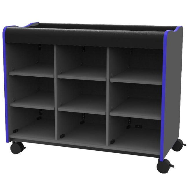 Marco Horizon Series Mobile Cubbie Storage Cabinet (39 - 11007 - X) - SchoolOutlet