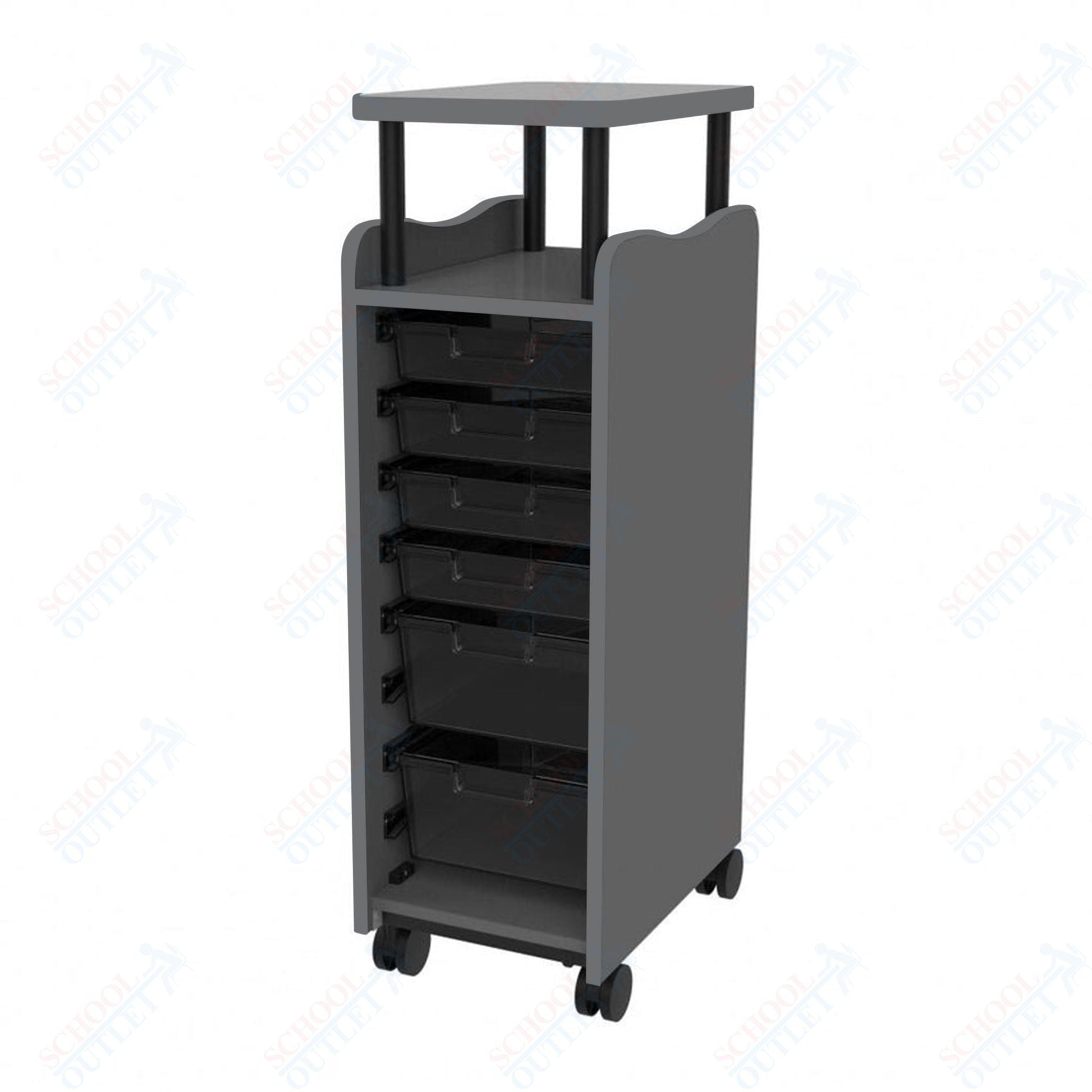Marco Horizon Series Teacher Lectern Cart (39 - 11008 - X) - SchoolOutlet