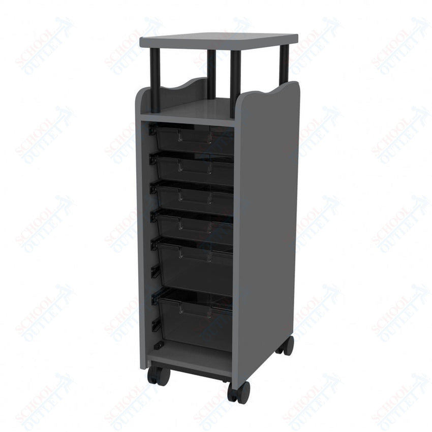 Marco Horizon Series Teacher Lectern Cart (39 - 11008 - X) - SchoolOutlet