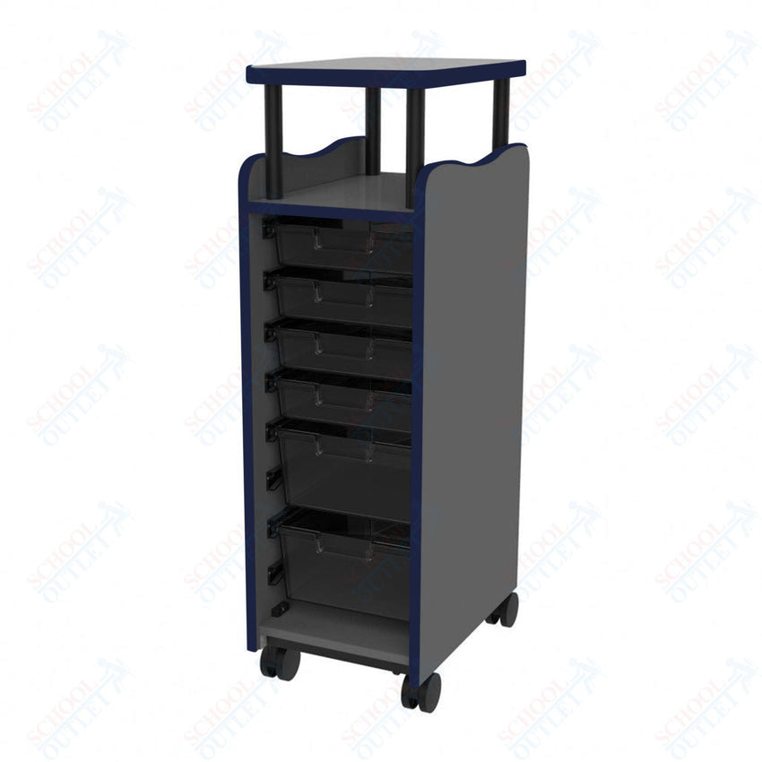 Marco Horizon Series Teacher Lectern Cart (39 - 11008 - X) - SchoolOutlet