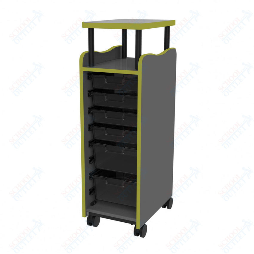 Marco Horizon Series Teacher Lectern Cart (39 - 11008 - X) - SchoolOutlet