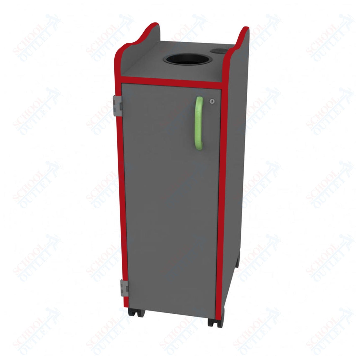 Marco Horizon Series Klean Kart with Shelf (39 - 11011 - 4) - SchoolOutlet