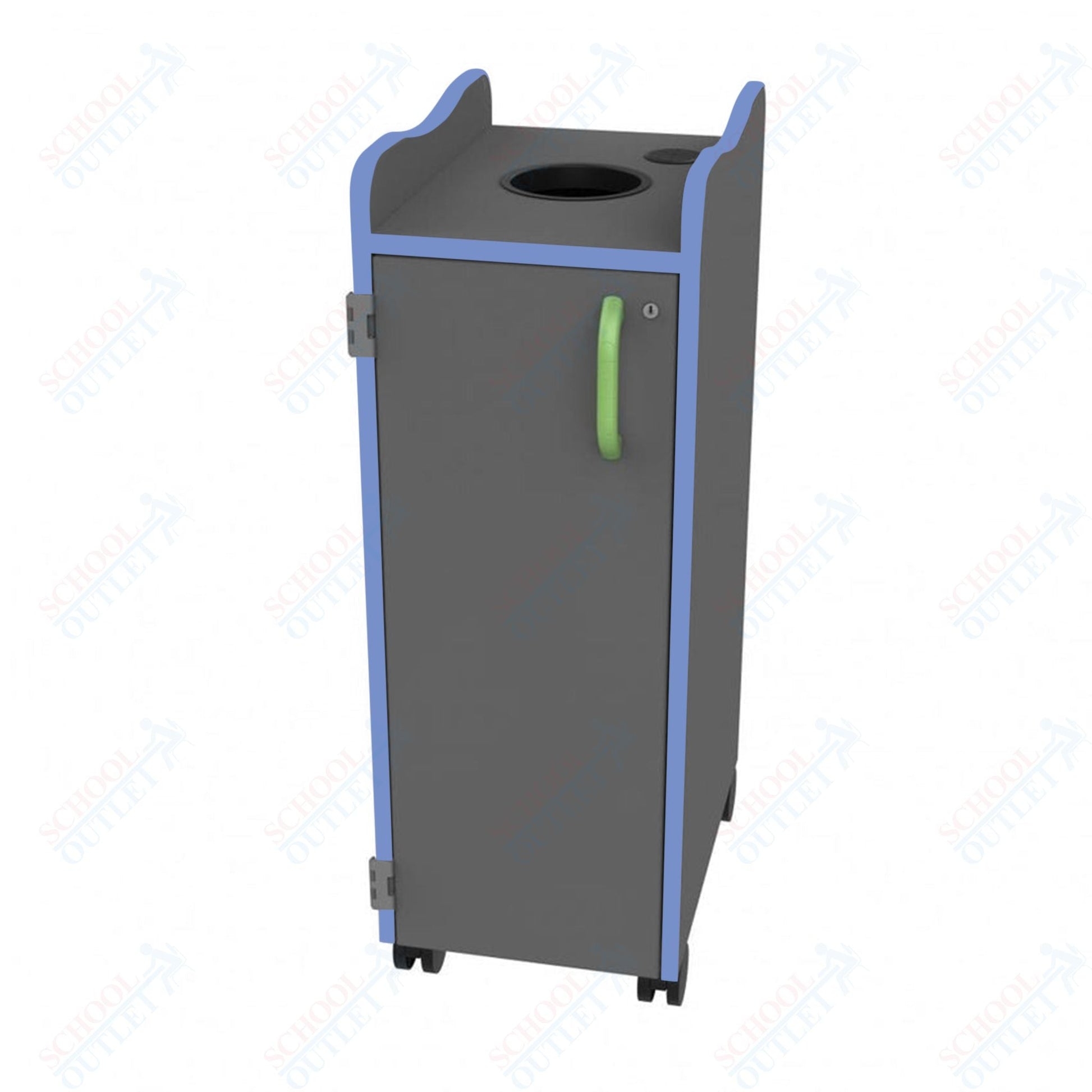 Marco Horizon Series Klean Kart with Shelf (39 - 11011 - 4) - SchoolOutlet