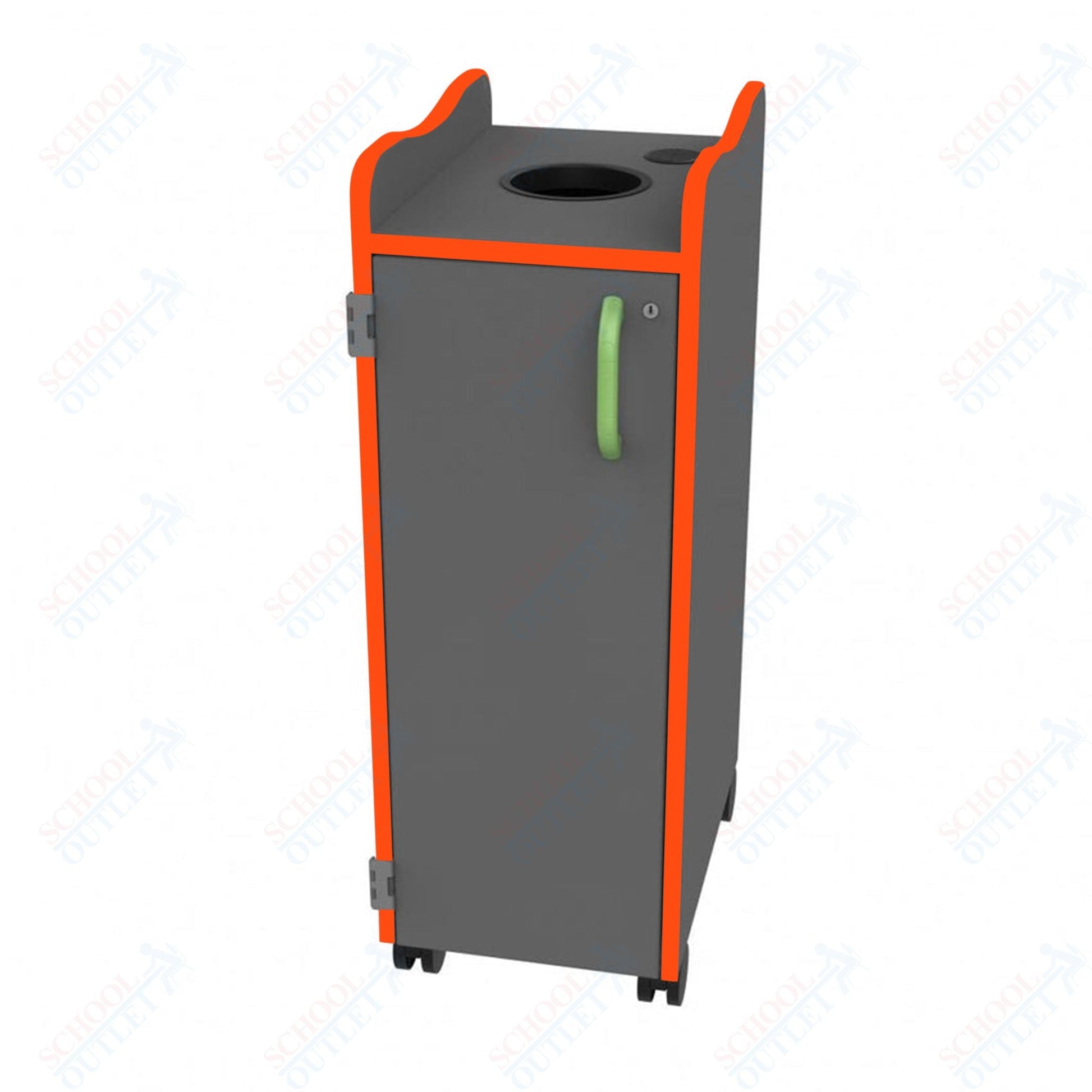 Marco Horizon Series Klean Kart with Shelf (39 - 11011 - 4) - SchoolOutlet