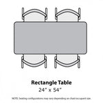Marco Flip and Nest Training Table w/ Dry Erase Top 24