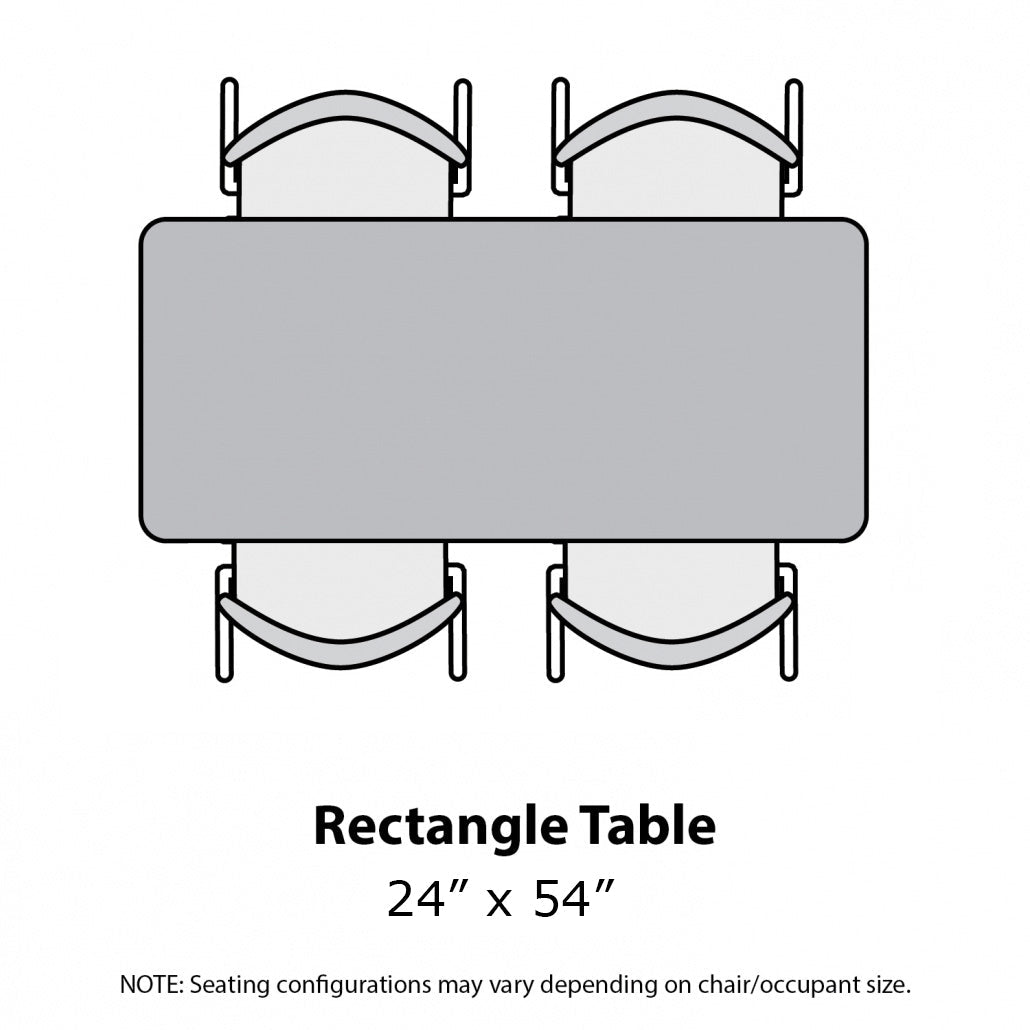 Marco Flip and Nest Training Table 24"D x 54"W x 29"H Rectangle (42250429 - M) - SchoolOutlet