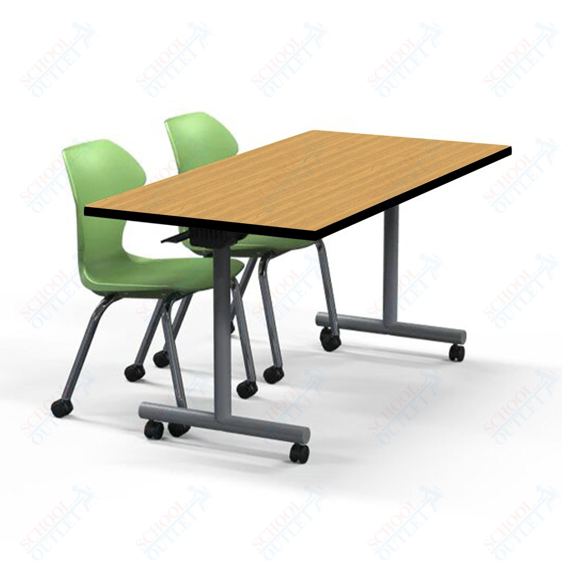 Marco Flip and Nest Training Table 30"D x 72"W x 29"H Rectangle (42380429 - M) - SchoolOutlet