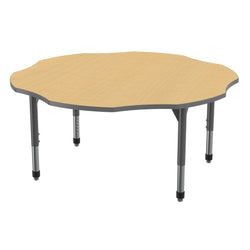 Marco Premier Series 60" Flower Activity Table Adjustable Height 21"-31" (43-2208-MB)
