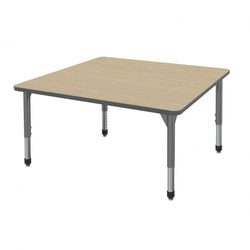 Marco Premier Series 42" Square Stand-Up Table Adjustable Height 32"-42" (43-2214-MA)