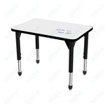 Marco Premier Series Rectangle Collaborative Desk w/ Dry Erase HPL Top 24