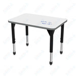 Marco Premier Series Rectangle Collaborative Desk w/ Dry Erase HPL Top 24