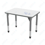 Marco Premier Series Rectangle Collaborative Desk w/ Dry Erase HPL Top 24