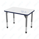 Marco Premier Series Rectangle Collaborative Desk w/ Dry Erase HPL Top 24
