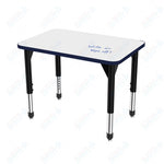 Marco Premier Series Rectangle Collaborative Desk w/ Dry Erase HPL Top 24