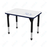 Marco Premier Series Rectangle Collaborative Desk w/ Dry Erase HPL Top 24
