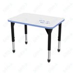 Marco Premier Series Rectangle Collaborative Desk w/ Dry Erase HPL Top 24
