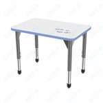 Marco Premier Series Rectangle Collaborative Desk w/ Dry Erase HPL Top 24