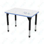 Marco Premier Series Rectangle Collaborative Desk w/ Dry Erase HPL Top 24