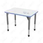 Marco Premier Series Rectangle Collaborative Desk w/ Dry Erase HPL Top 24