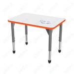 Marco Premier Series Rectangle Collaborative Desk w/ Dry Erase HPL Top 24