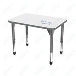 Marco Premier Series Rectangle Collaborative Desk w/ Dry Erase HPL Top 24