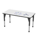 Marco Premier Series Rectangle Activity Table w/ Dry Erase Top 36