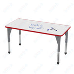 Marco Premier Series Rectangle Activity Table w/ Dry Erase Top 36