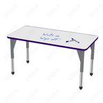 Marco Premier Series Rectangle Activity Table w/ Dry Erase Top 36