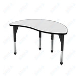 Marco Premier Series Wave Half Round Stand - Up Table w/ Dry Erase Top 30
