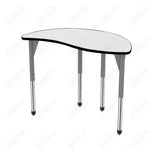 Marco Premier Series Wave Half Round Activity Table w/ Dry Erase Top 30