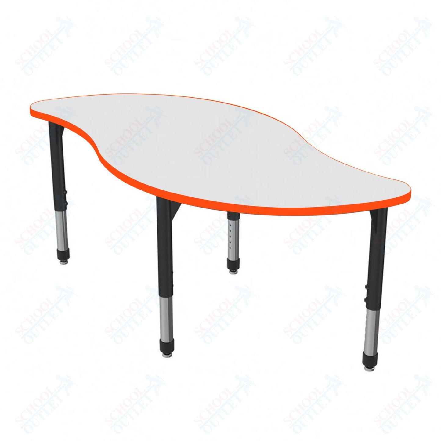 Marco Premier Series Veer Stand - Up Table w/ Dry Erase Top 30" x 60" Adj Height 32" - 42" (43 - 2255 - DA) - SchoolOutlet
