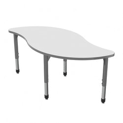 Marco Premier Series Veer Activity Table w/ Dry Erase Top 30" x 60" Adj Height 21"-31" (43-2255-DB)