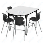 Marco Premier Series Multimedia Standing Table w/ Dry Erase Top 48