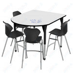 Marco Premier Series Multimedia Standing Table w/ Dry Erase Top 48