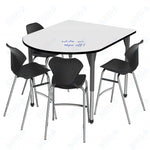 Marco Premier Series Multimedia Standing Table w/ Dry Erase Top 48