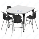 Marco Premier Series Multimedia Standing Table w/ Dry Erase Top 48