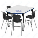 Marco Premier Series Multimedia Standing Table w/ Dry Erase Top 48