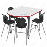 Marco Premier Series Multimedia Standing Table w/ Dry Erase Top 48
