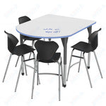 Marco Premier Series Multimedia Standing Table w/ Dry Erase Top 48