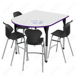 Marco Premier Series Multimedia Standing Table w/ Dry Erase Top 48