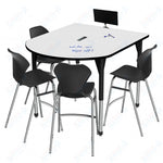Marco Premier Series Multimedia Standing Table Dry Erase Top 48