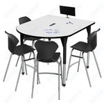 Marco Premier Series Multimedia Standing Table Dry Erase Top 48
