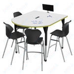 Marco Premier Series Multimedia Standing Table Dry Erase Top 48