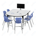 Marco Premier Series Multimedia Standing Table Dry Erase Top 60