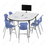 Marco Premier Series Multimedia Standing Table Dry Erase Top 60