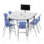 Marco Premier Series Multimedia Standing Table Dry Erase Top 60
